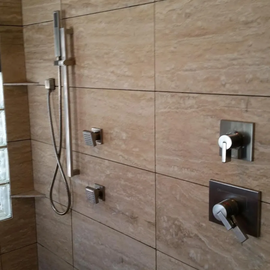 Shower fixture installation for Frozen Pipe Repair in Lyndon